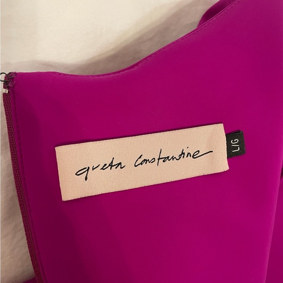 Greta Constantine Sevin Midi Dress in Fuschia - Picture 6 of 17